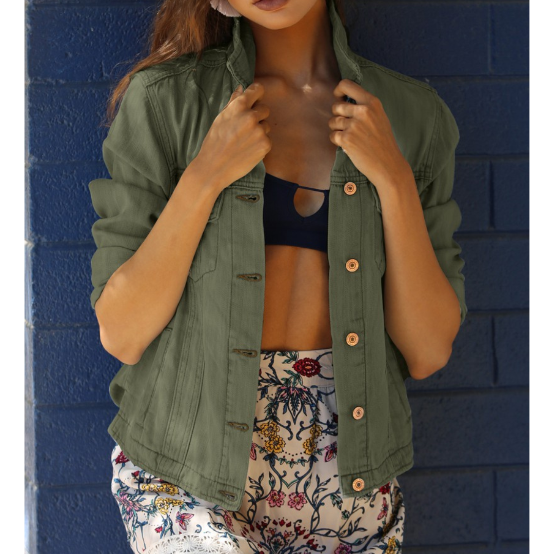 Tencel jean jacket store